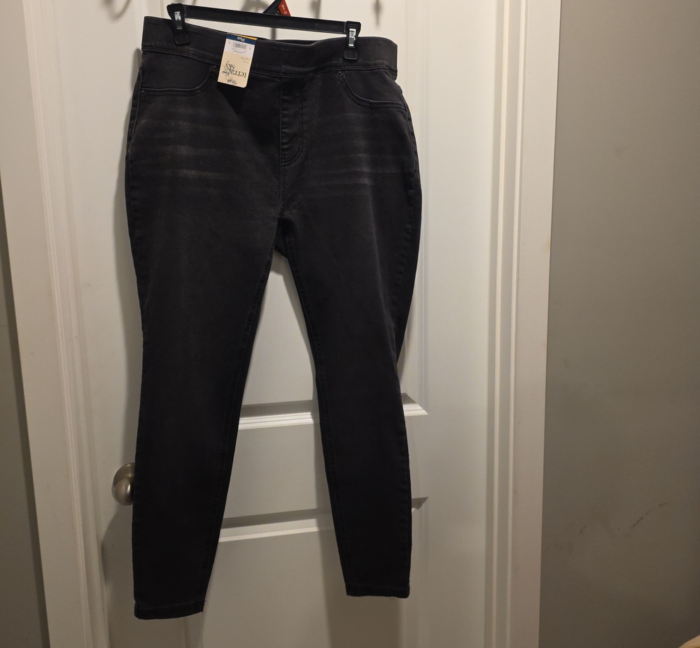 Terra & Sky Women's Dark Gray Skinny Jeans